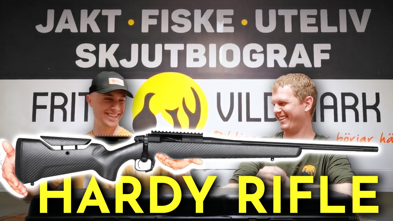 Fritid & Vildmark presenterar Hardy Rifle - Ultralätta vapen i Kolfiber!