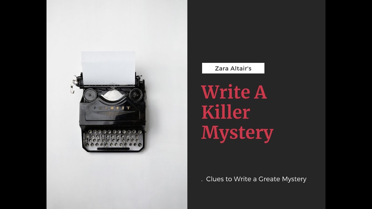 Write A Killer Mystery Episode 1