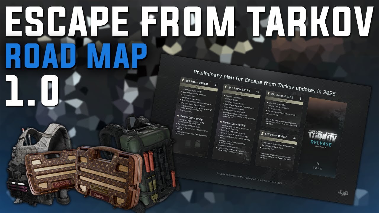 Enfin une date pour la 1.0 de Escape From Tarkov ?! | Road Map EFT fr