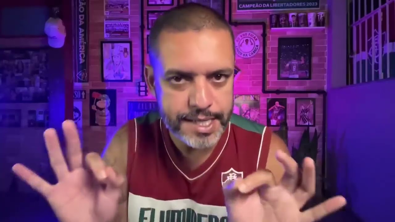 REA&Ccedil;&Atilde;O DO ANTI TRICOLOR TORCENDO CONTRA O  FLAMENGO.