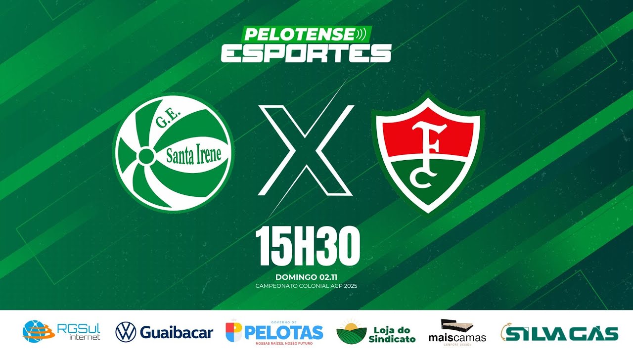 SANTA IRENE X INDEPENDENTE | CAMPEONATO COLONIAL 2025 ACP | R&Aacute;DIO PELOTENSE AO VIVO | 02/11/2025