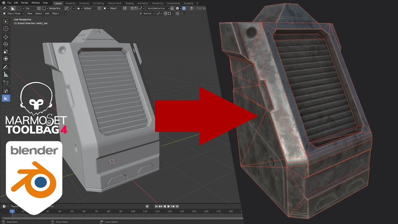 Hard Ops Models to Game Assets (My Process)