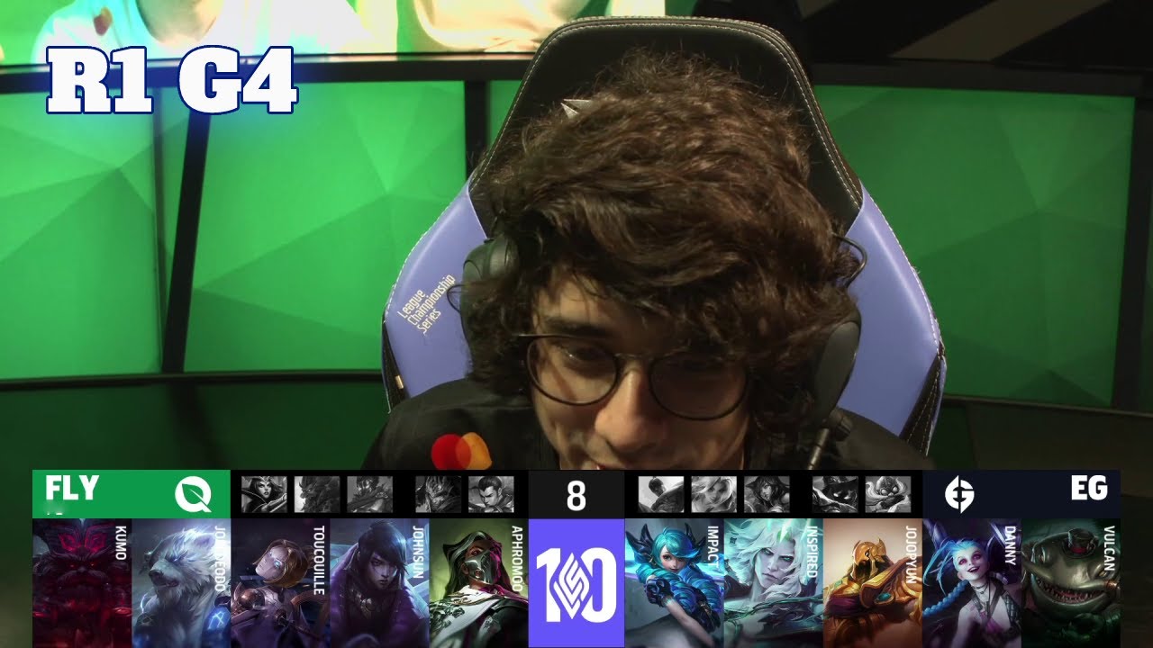 FLY vs EG - Game 4 | Round 1 Playoffs S12 LCS Spring 2022 | FlyQuest vs Evil Geniuses G4