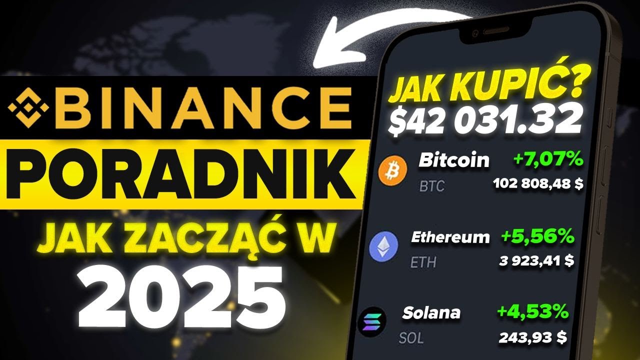 Poradnik BINANCE 2025 | Jak Zacząć Z Krypto, Jak Kupić BTC za PLN.Unikamy Dużych Podatk&oacute;w i Prowizji
