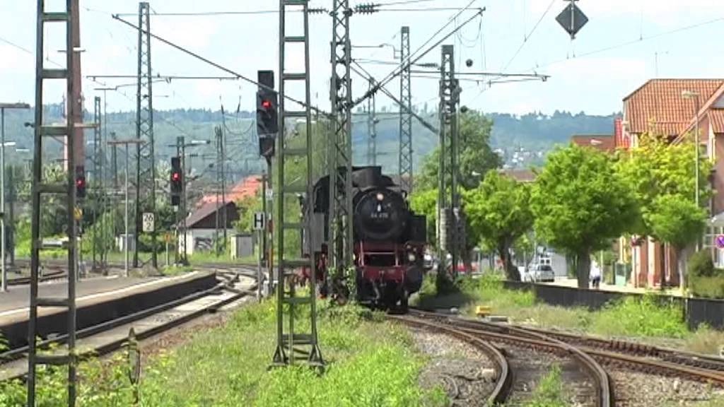 Schw&auml;bische Waldbahn mit der BR 64 (Bubikopf) und BR 212 (V100) am 17.05.2012