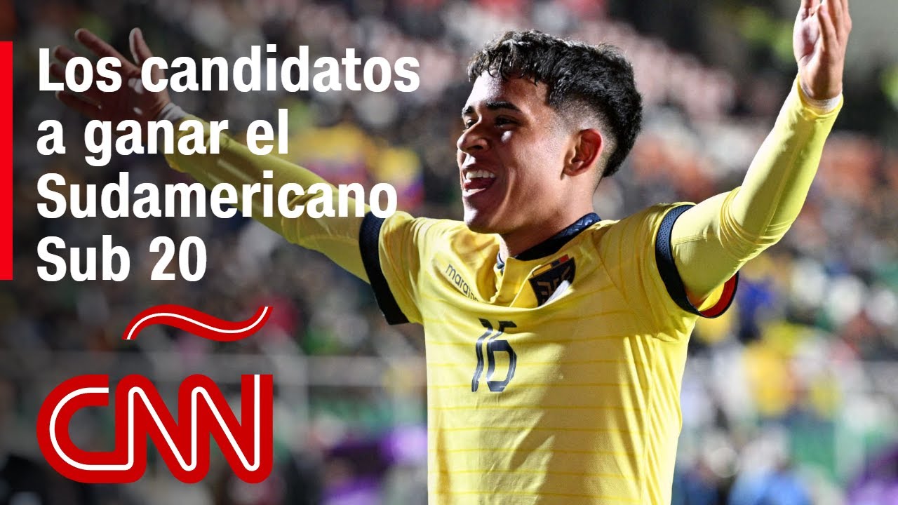 Estos son los candidatos a ganar el Sudamericano Sub 20