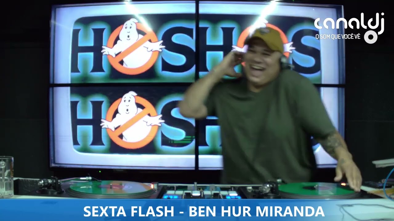 DJ BEN HUR MIRANDA - FLASH 90 - PROGRAMA SEXTA FLASH - 02.08.2024