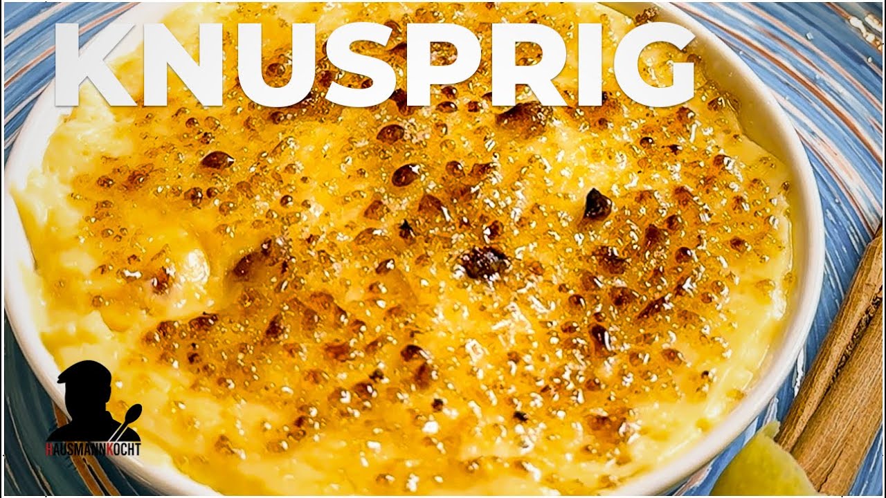 Crema Catalana – das beste Rezept für den spanischen Dessert-Klassiker! 🇪🇸🔥