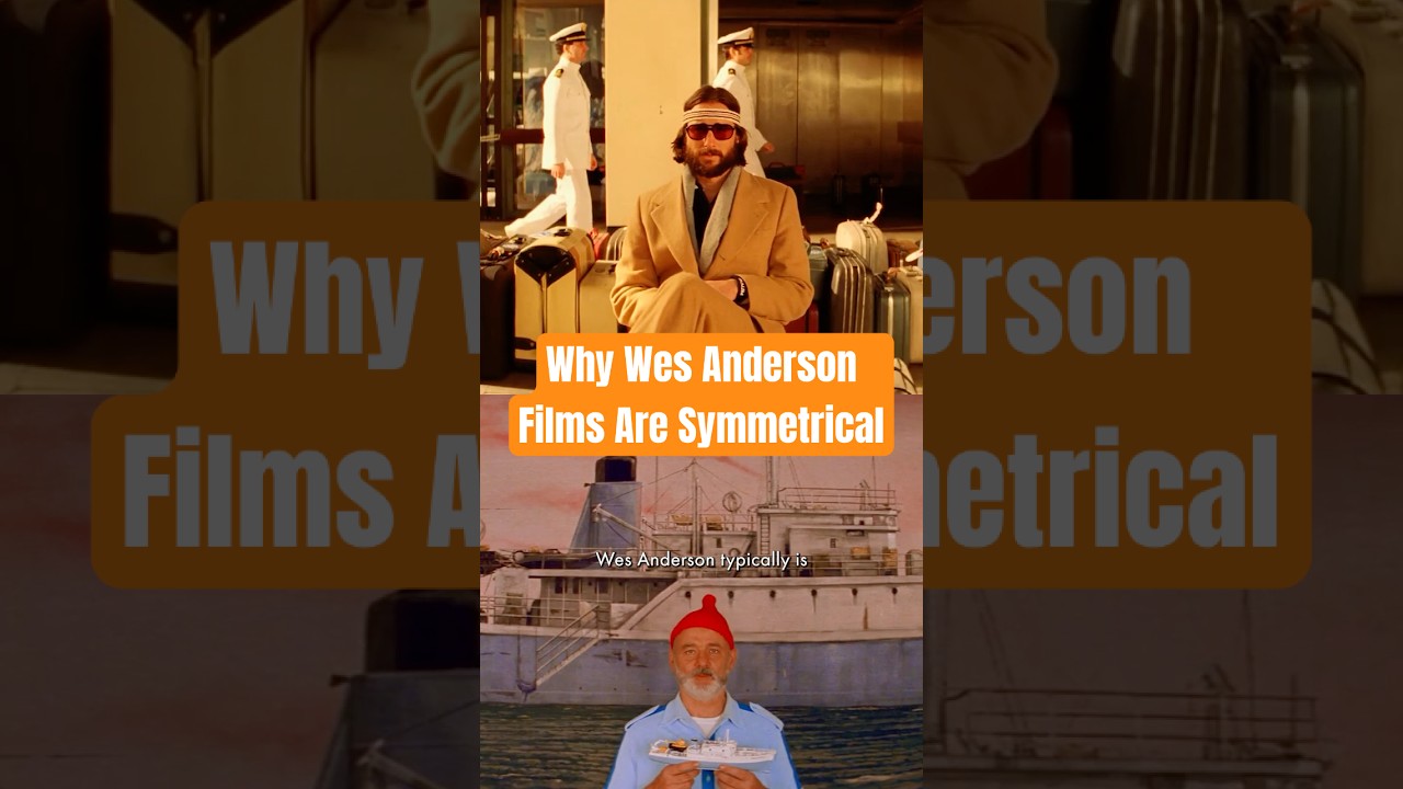 Why Wes Anderson Movies Look So Symmetrical! #movies
