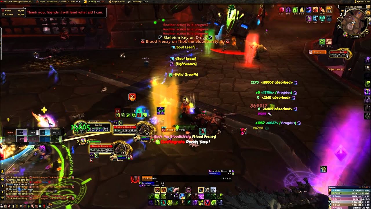 Hyp&eacute;r&eacute;nas vs Heroic Thok The Bloodthirsty