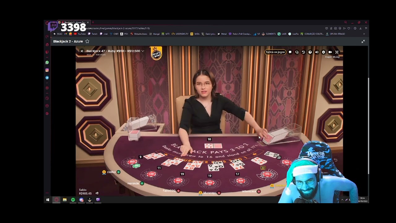 Smzinho apostando muito no Black Jack 😱