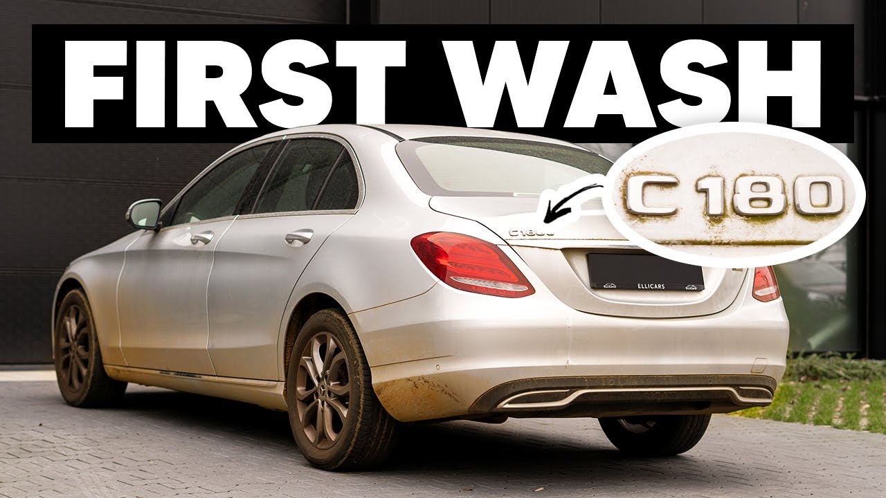 First Wash in 1 Year Mercedes C Class - Auto Detailing