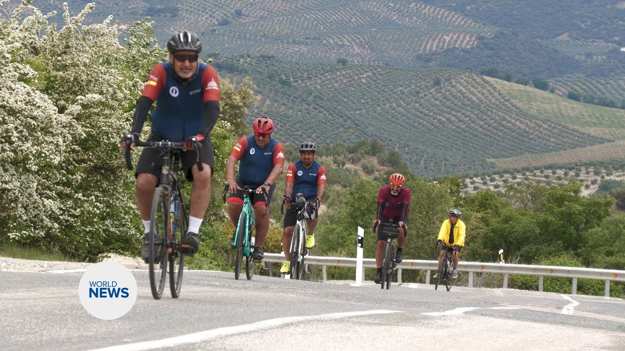 Majlis Ansarullah UK 3rd Annual Ride for Peace Concludes in Spain