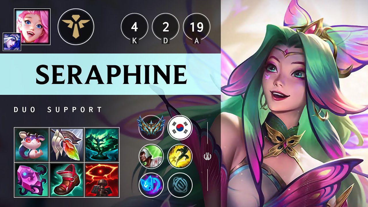 Seraphine Support vs Rell: Rampage - KR Challenger Patch 14.18