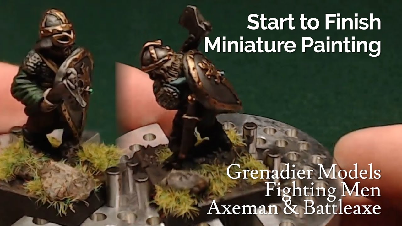 Miniature Painting | Grenadier Models | Fighting Men