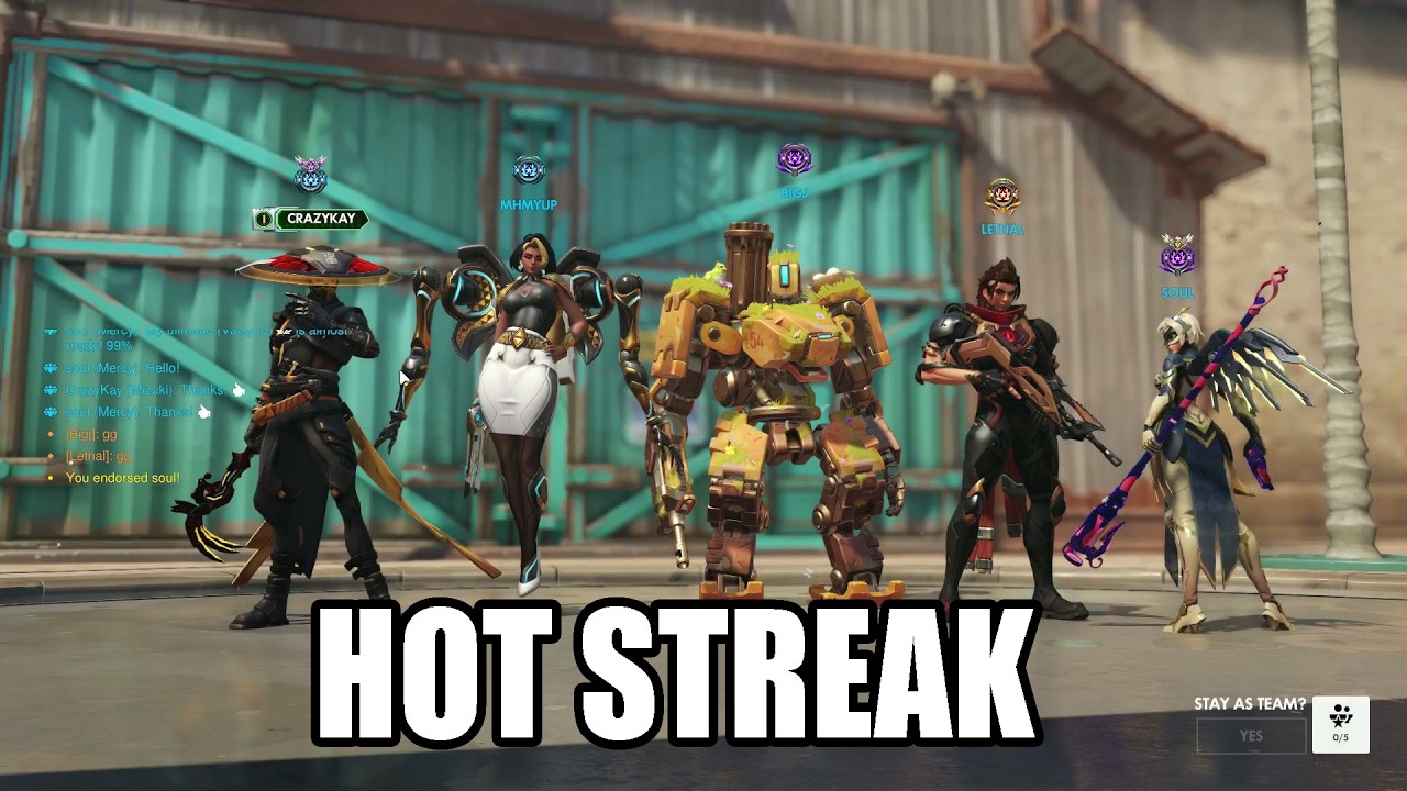 Casually Winning 3 Games in a Row - Overwatch