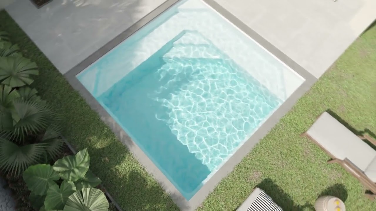 Pisciniste Reims | Piscine mod&egrave;le Partition carr&eacute;e