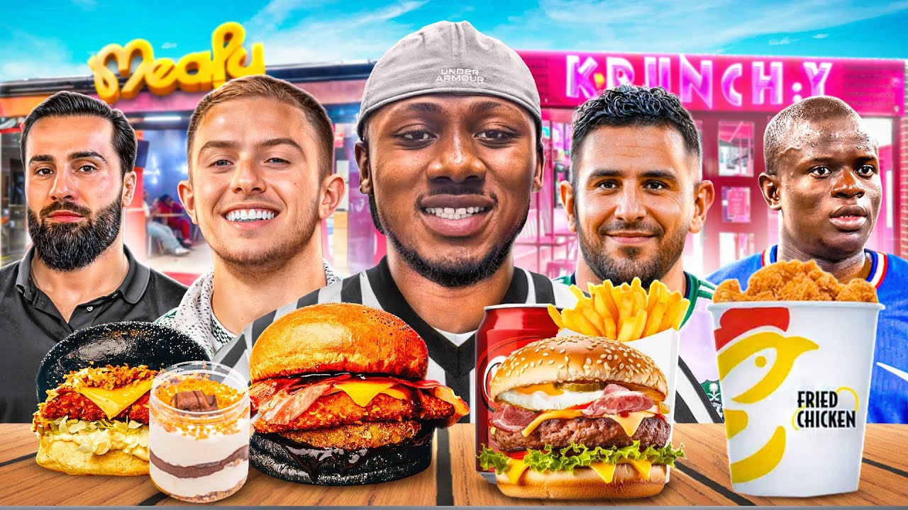 YouTubeurs vs Footballeurs : qui a le meilleur fast-food à Paris ?