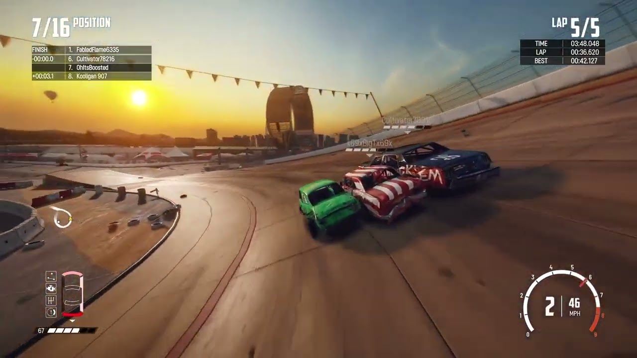 triple finish