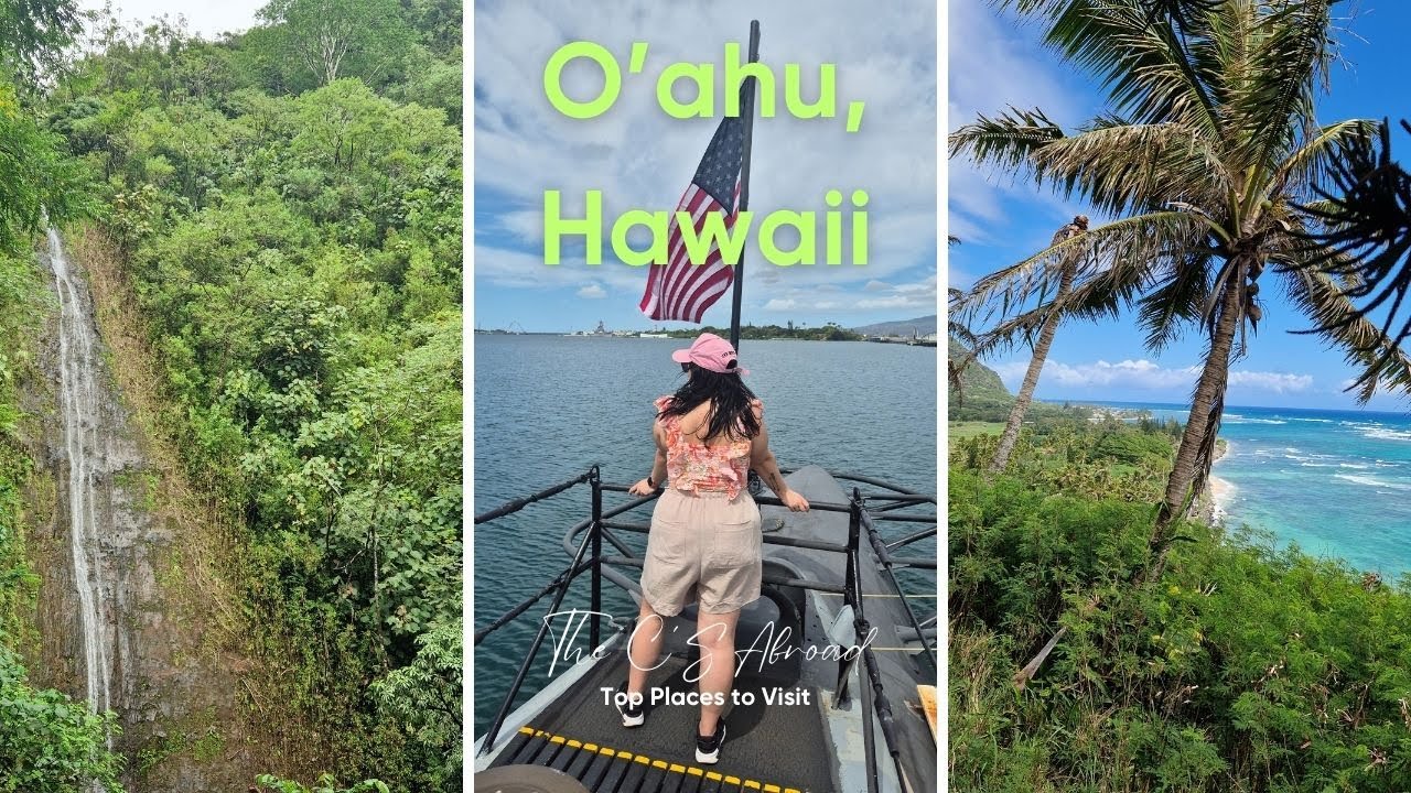 Top 5 Places To Visit In O'ahu, Hawaii!