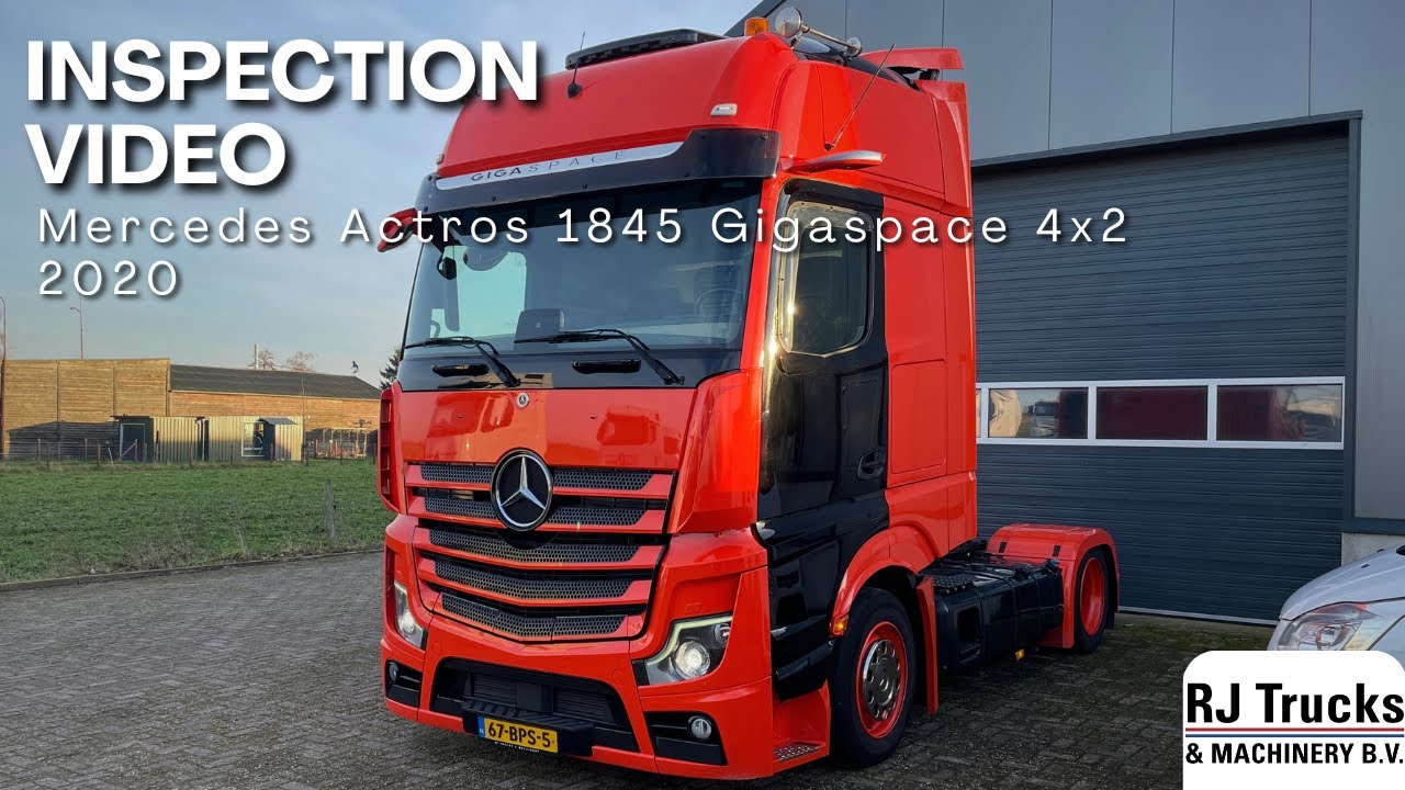 Mercedes Actros 1845 Gigaspace - 2020 - RJ Trucks & Machinery B.V.