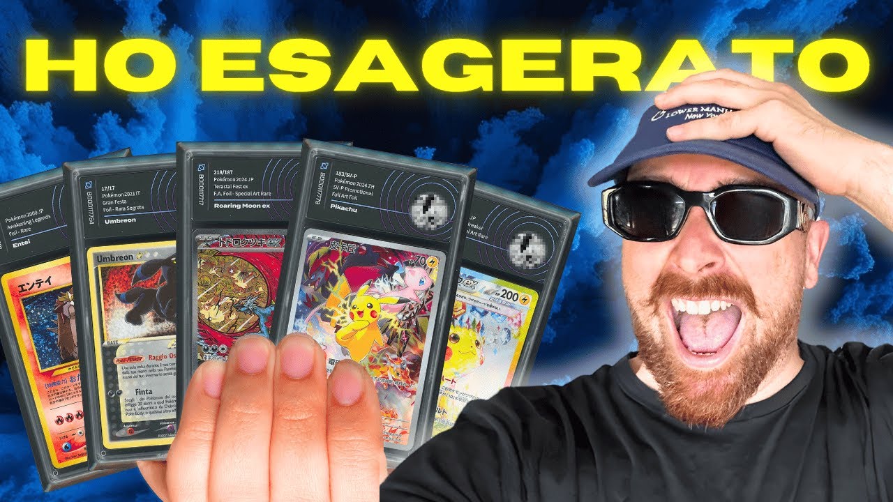 STAVOLTA HO ESAGERATO. Ho gradato 25 carte con AIGRADING