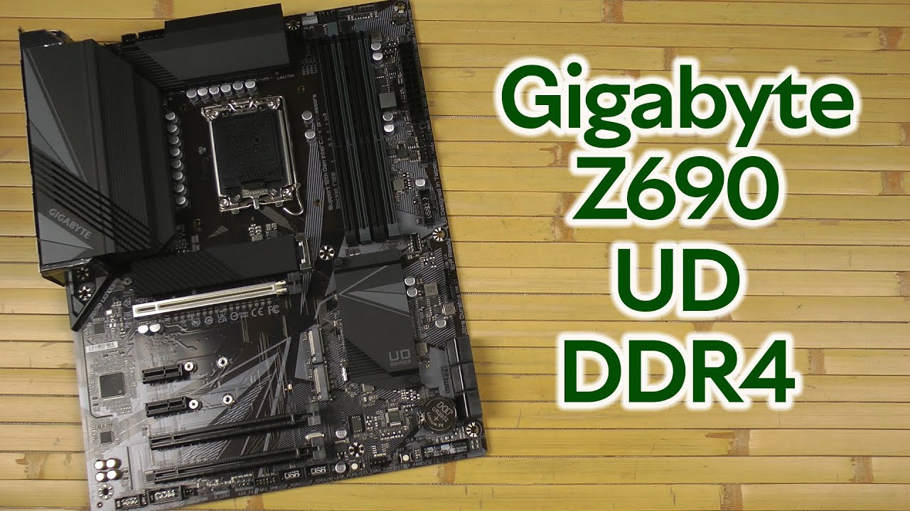 Розпаковка Gigabyte Z690 UD DDR4