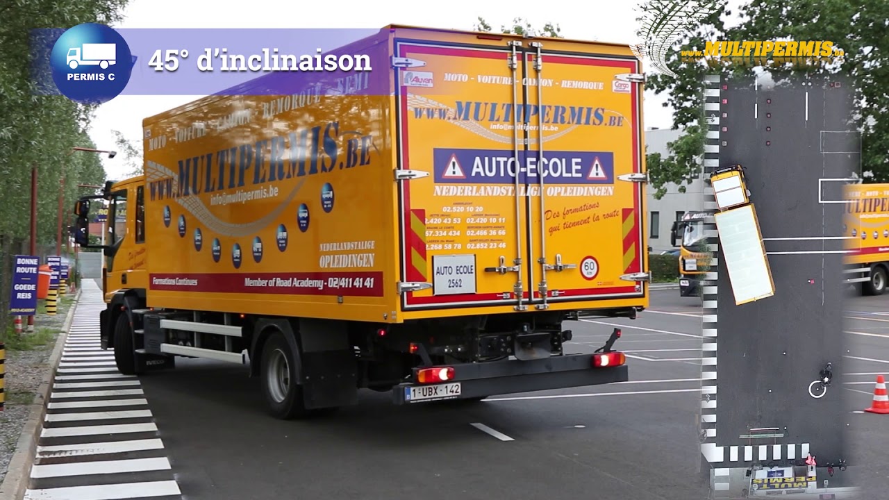 Manœuvres Permis Camion (Permis C)