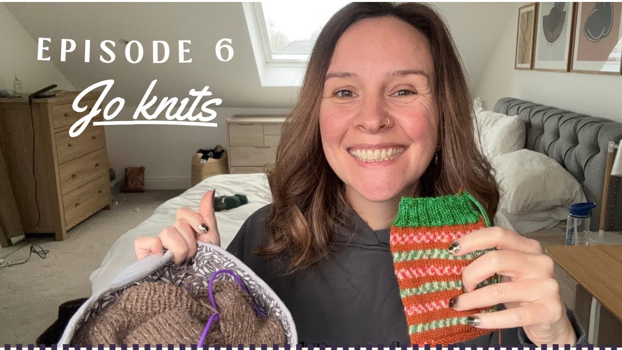 Episode 6 - 12 cast ons, xmas yarn haul and finished objects 