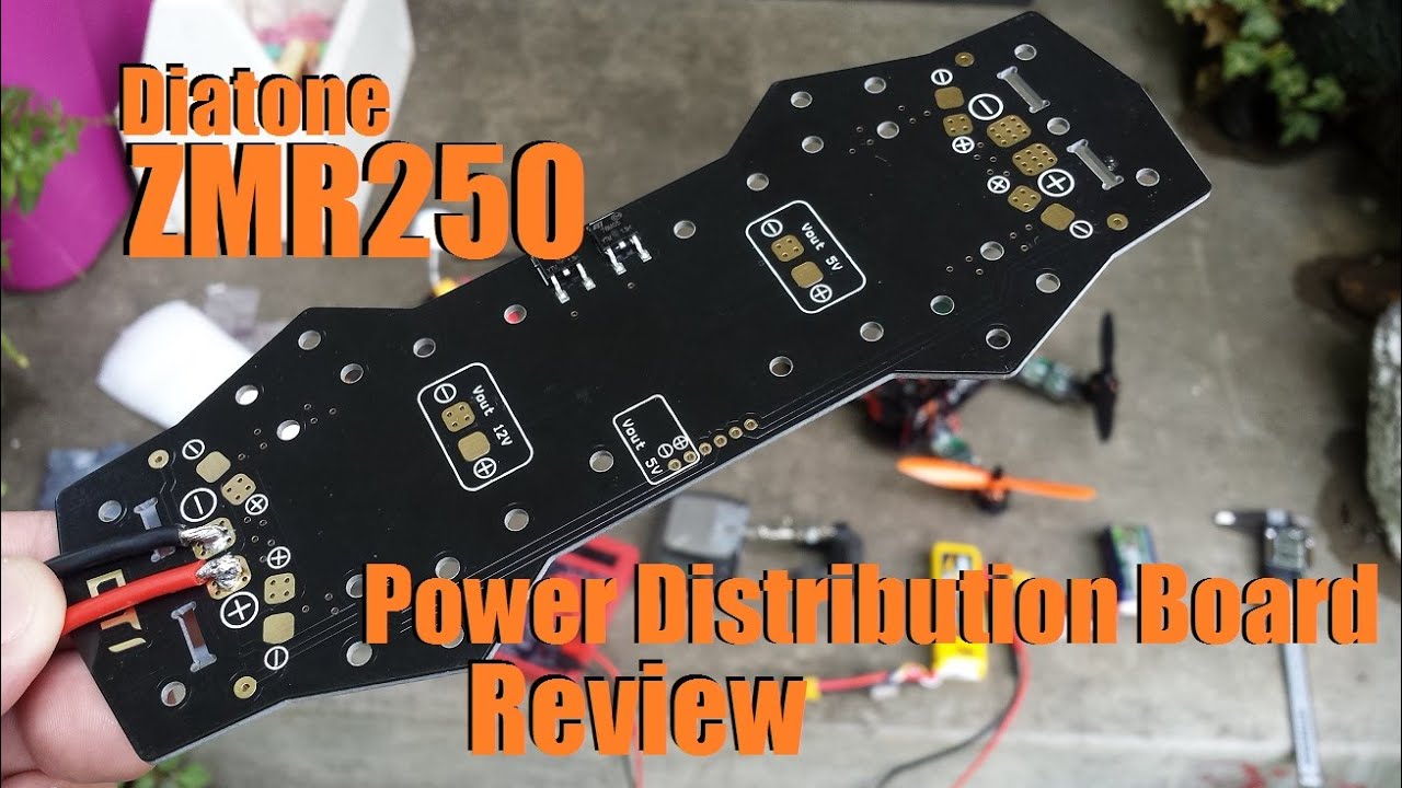 Diatone ZMR250 Power Distribution Board from Banggood