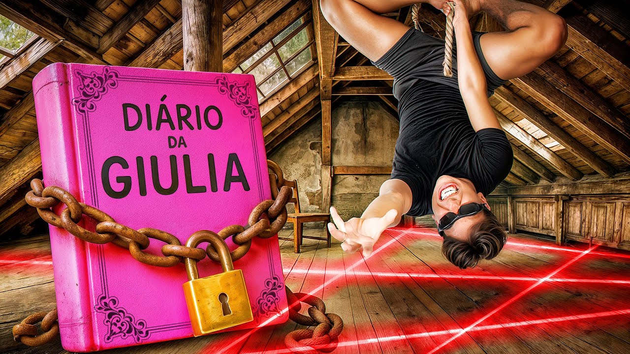 ENCONTREI O DIÁRIO SECRETO DA GIULIA!
