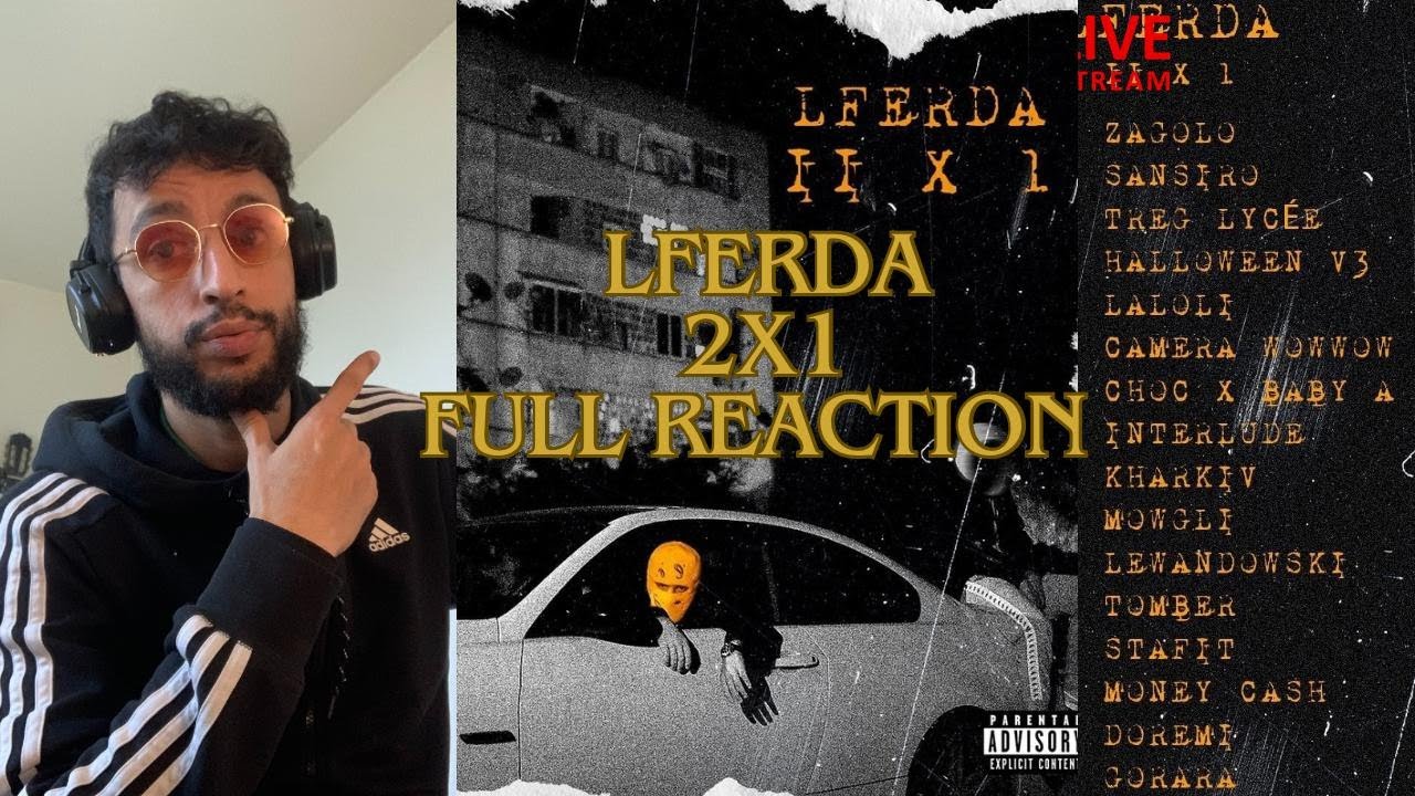 LFERDA - ALBUM 2X1 Full Album reaction (LIVE) JozoTV