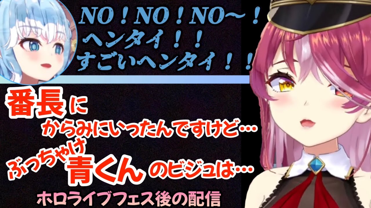 【フェス裏話】ライブ後に色々と裏話を話してくれるマリン船長【宝鐘マリン切り抜き】