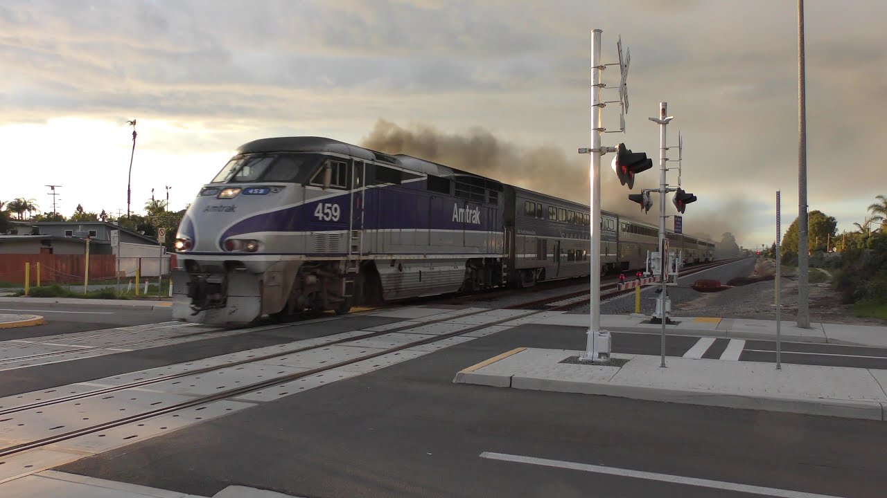 Railfanning the San Diego Sub on Presidents' Day - 4K