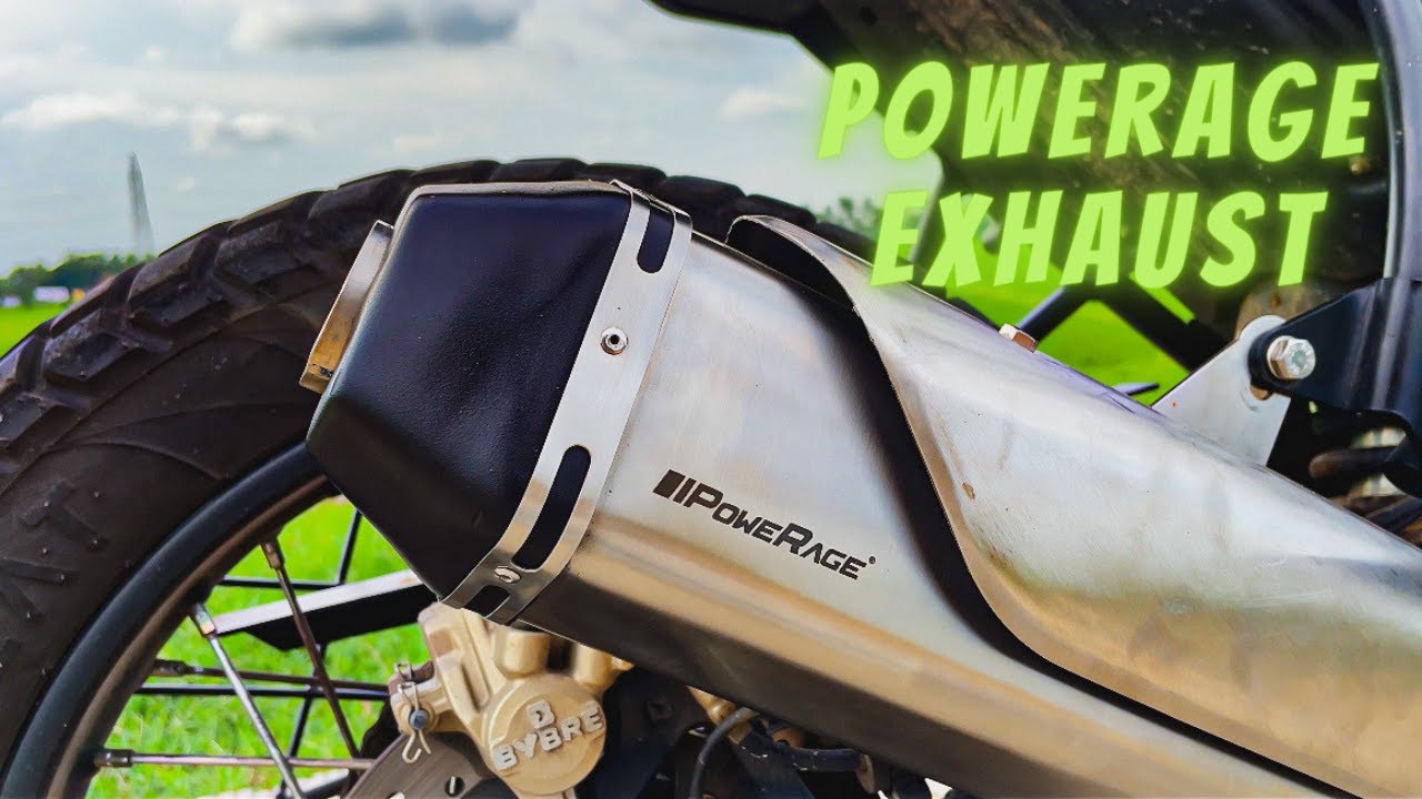 PoweRage Exhaust For Himalayan  | New Exhaust For Himalayan |