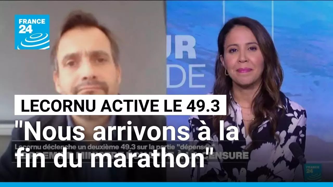 Budget français : Lecornu active le 49.3, 