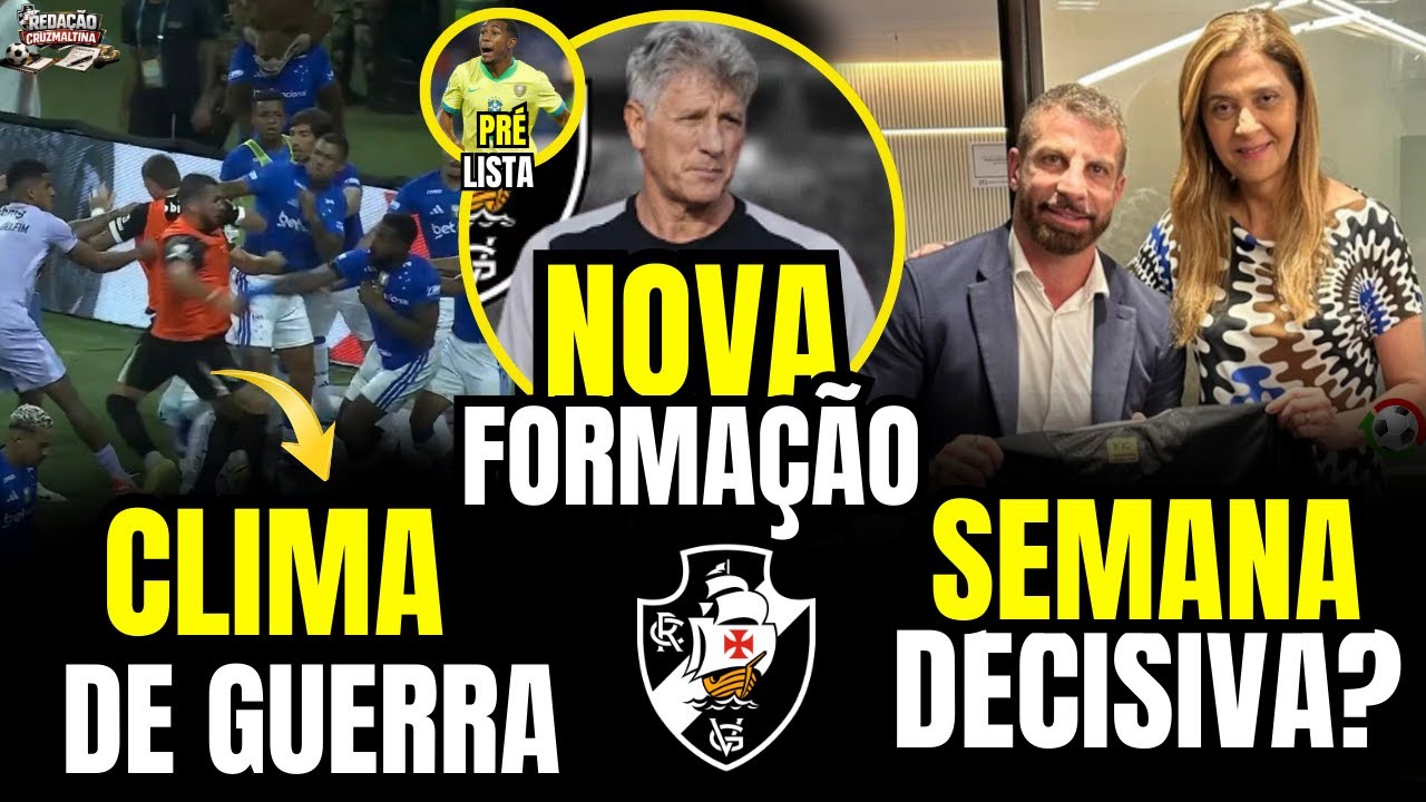 🚨ATENÇÃO!! CLIMA DE GUERRA NOS ESTADUAIS, NOVA FORMAÇÃO TATICA, VENDA DA SAF? E MAIS..