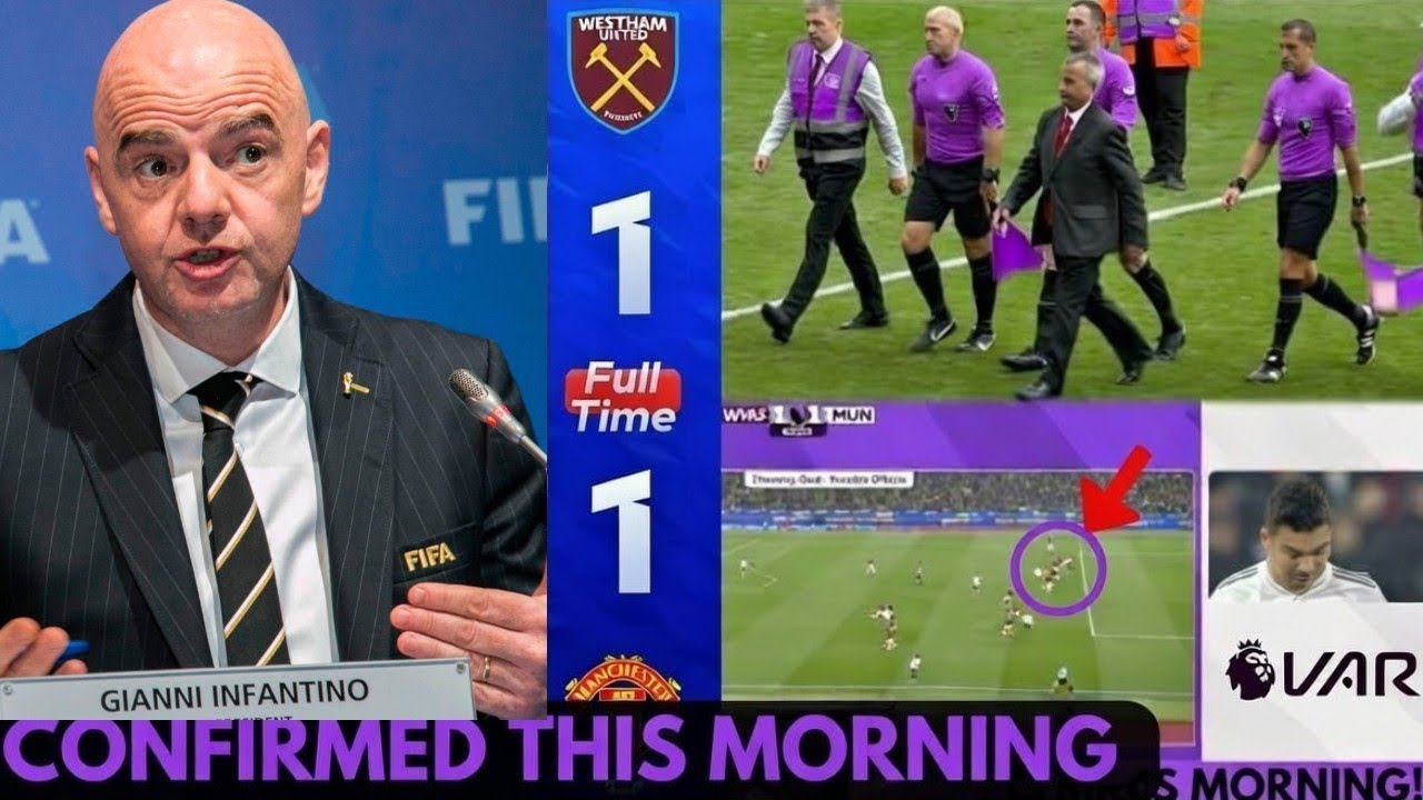 PGMOL ADMITS MAJOR REFEREE ERROR IN CONTROVERSIAL MANCHESTER UNITED CLASH 🚨⚽