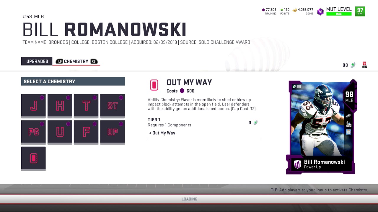 UL SOLO CHALLENGE REWARDS & FULLY POWERING UP 3 ULTIMATE LEGENDS! MADDEN 19 ULTIMATE TEAM!
