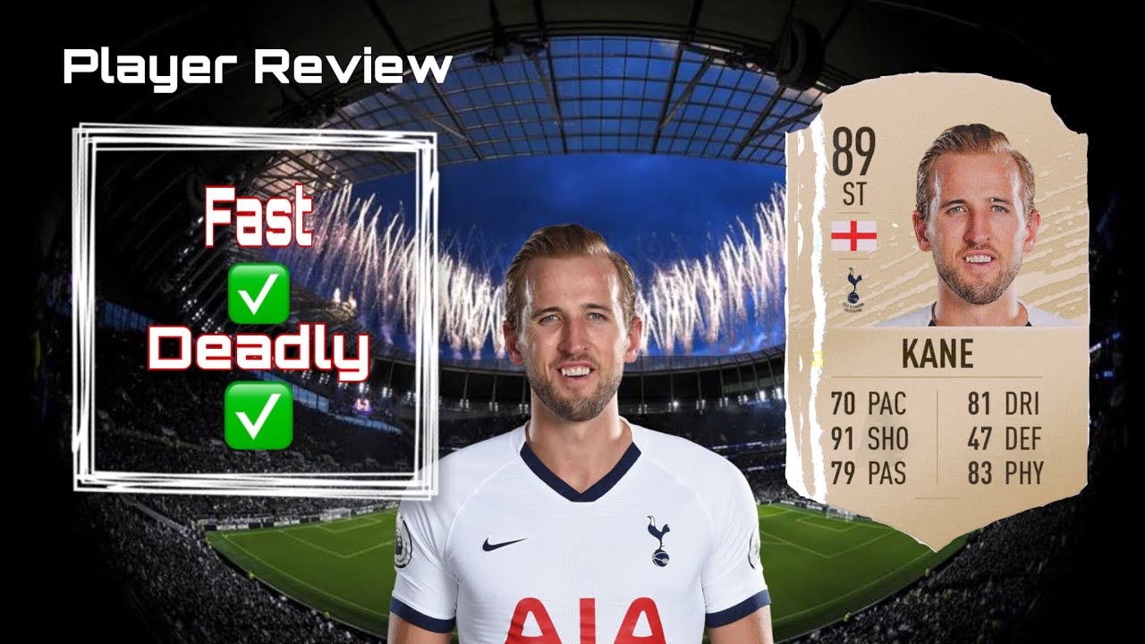 HARRY KANE PLAYER REVIEW (89) Fifa 20|Complete Striker!?!