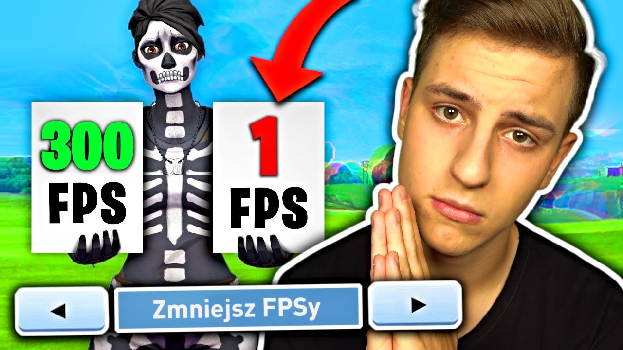 ZMNIEJSZAM FPSy CO FRAGA w FORTNITE! JACOB