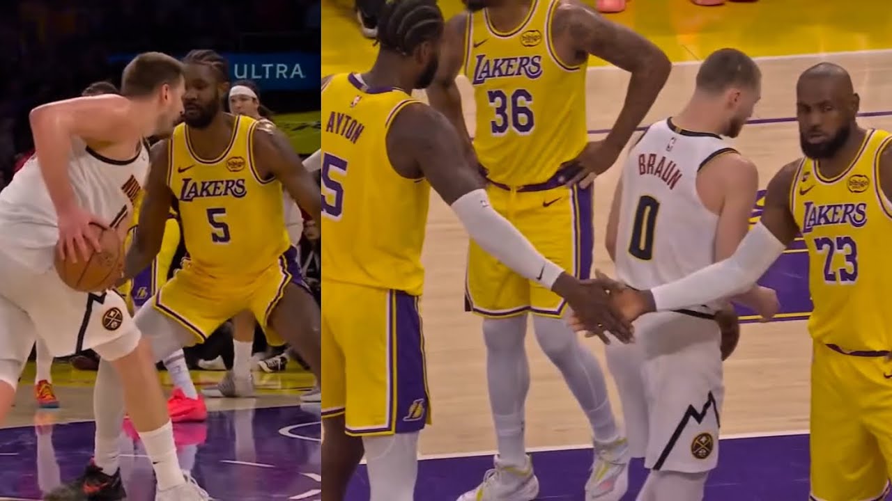 Deandre Ayton OWNED Nikola Jokic In OT & LeBron Loved It 🔥