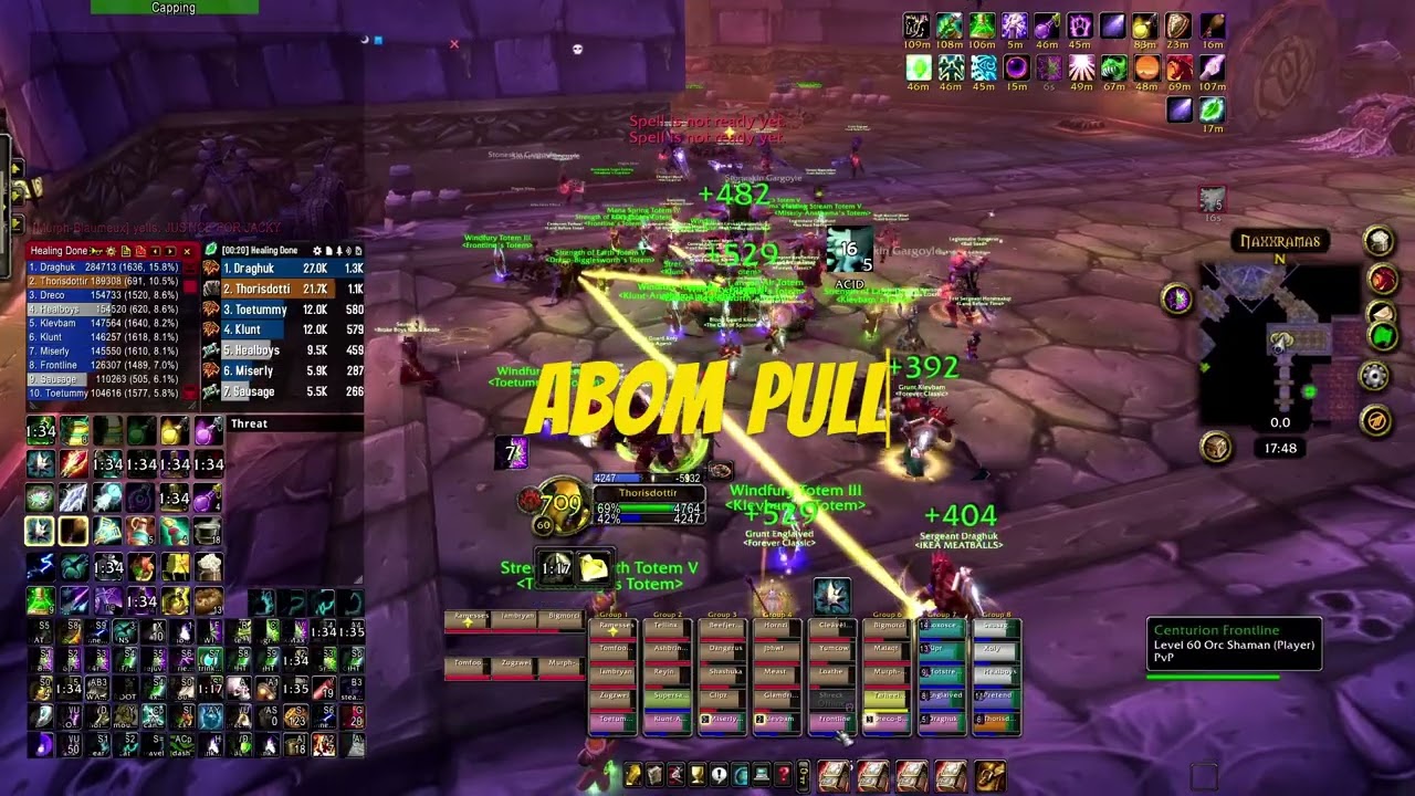 Classic WoW: Era // Naxx 55:07 w/