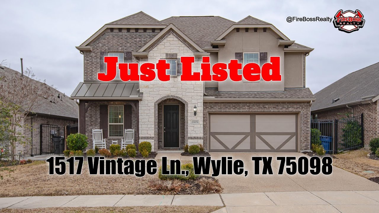 Greenbelt Home for Sale in Wylie TX | 4 Bed Home in Inspiration Community