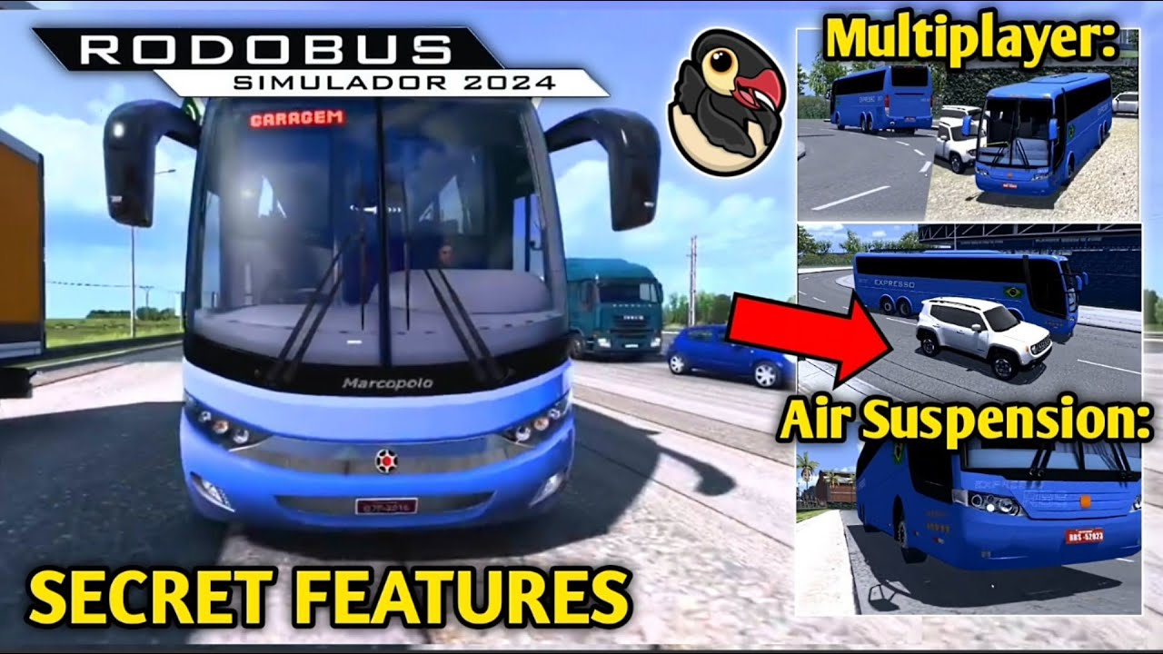 🚚Less Game Size than Bus Simulator Indonesia! Rodobus Simulador by E3D_Software | Bus Gameplay