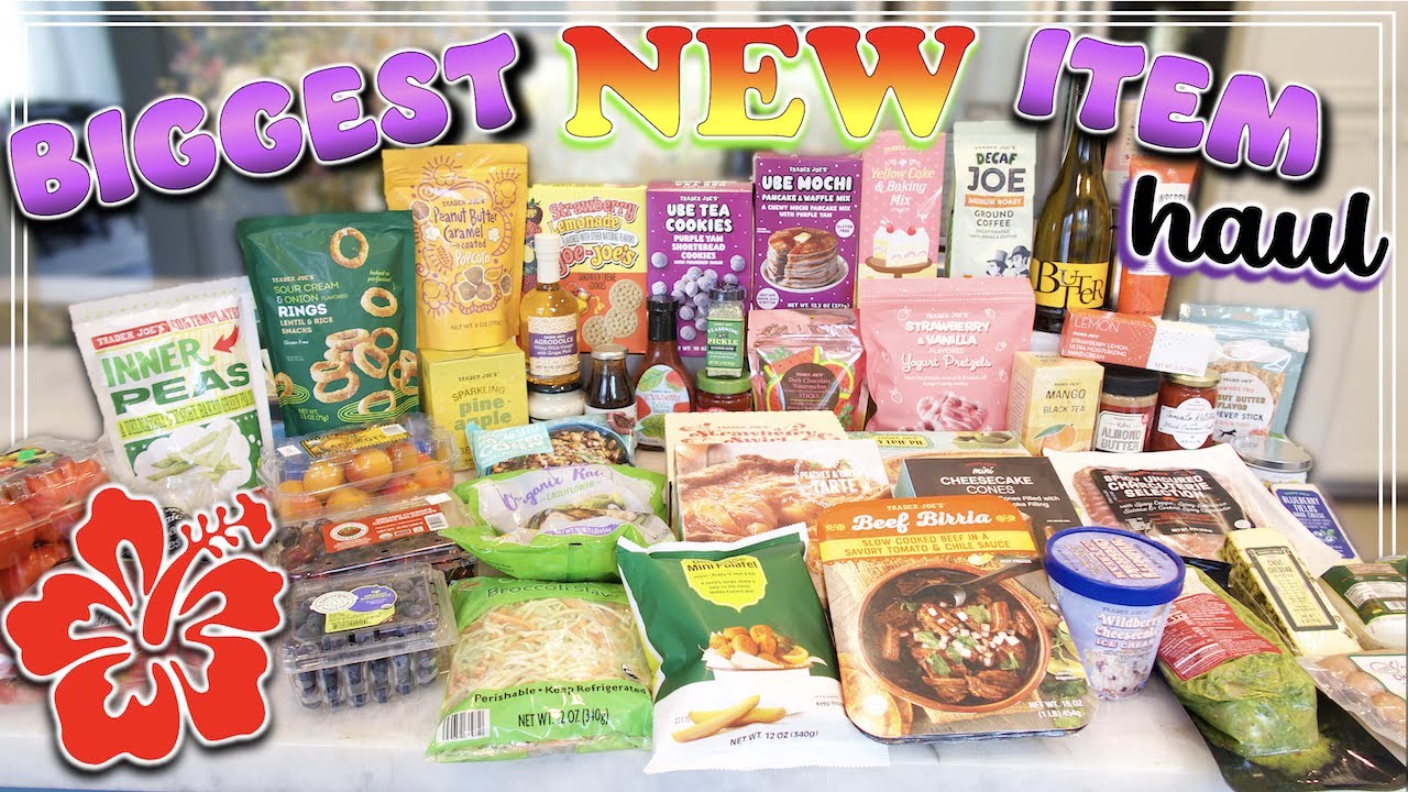 TRADER JOE'S MID-YEAR NEW ITEM MEGA HAUL