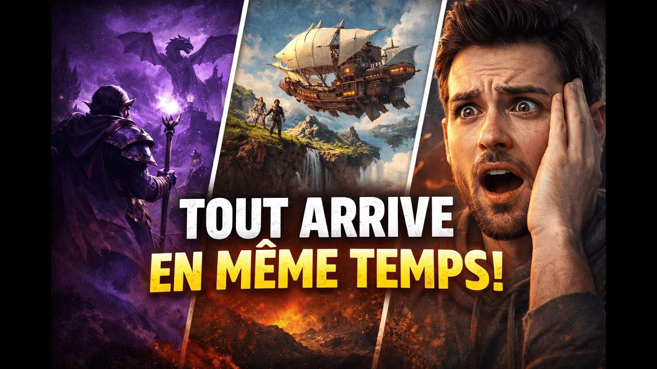 🔥 EXPLOSION DES MMO : Blizzard, WoW Midnight et trop de sorties !