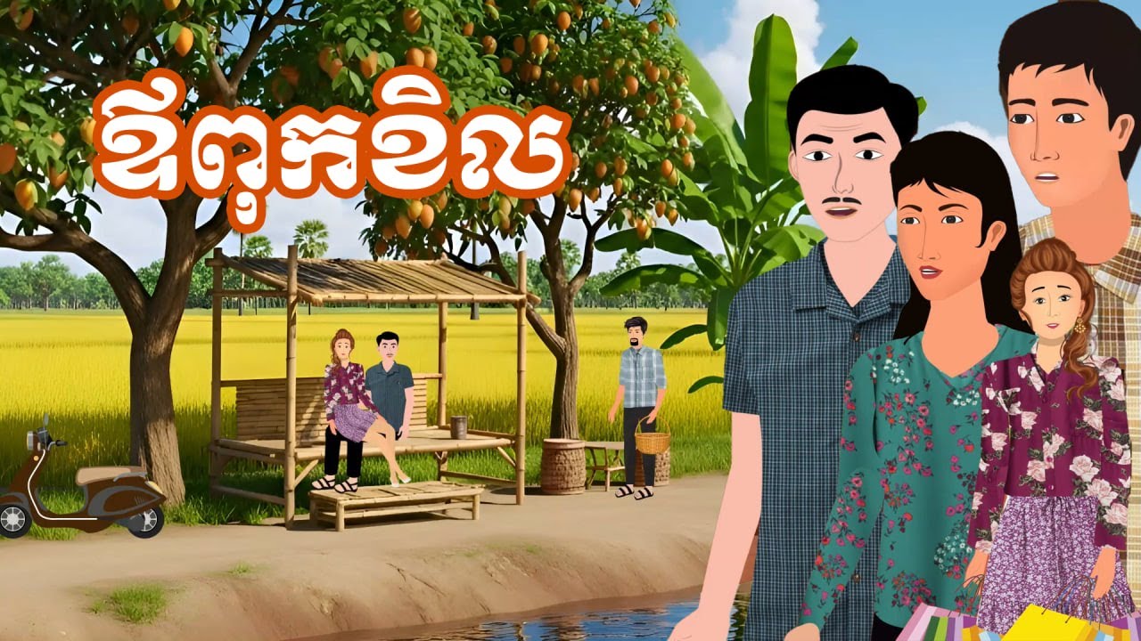 រឿង ឪពុកខិល | រឿងនិទានខ្មែរ-Khmer Cartoon Movies