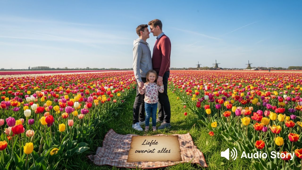 Verstoten omdat hij gay was, keerde hij terug met een kind en werd naast het vuil gezet