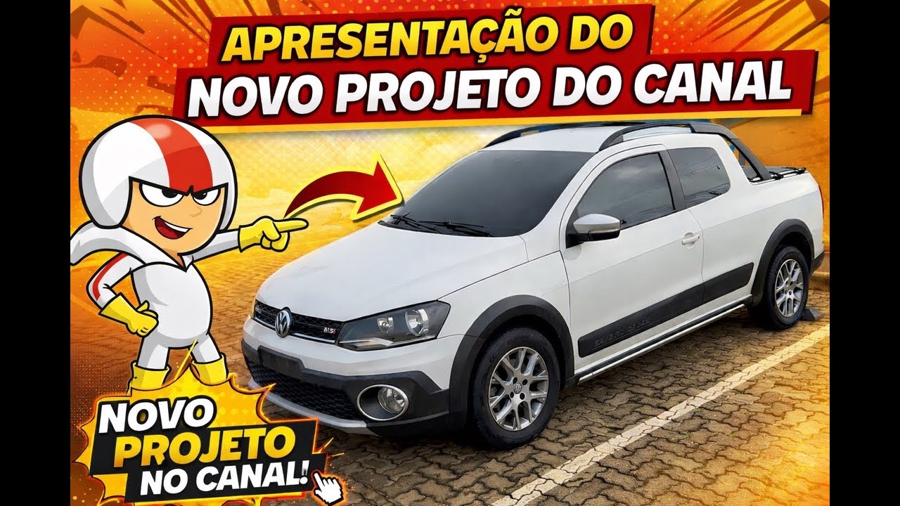 Apresentando o novo projeto do canal. SAVEIRO CROSS DUPLEX G6 tudo que dá! Ep01